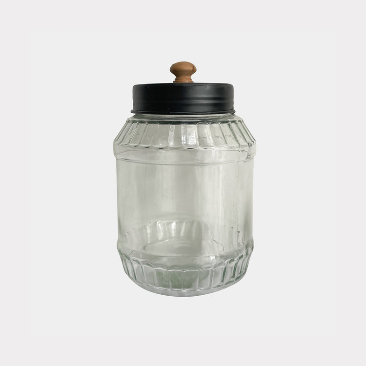 BROOK GLASS CANISTER